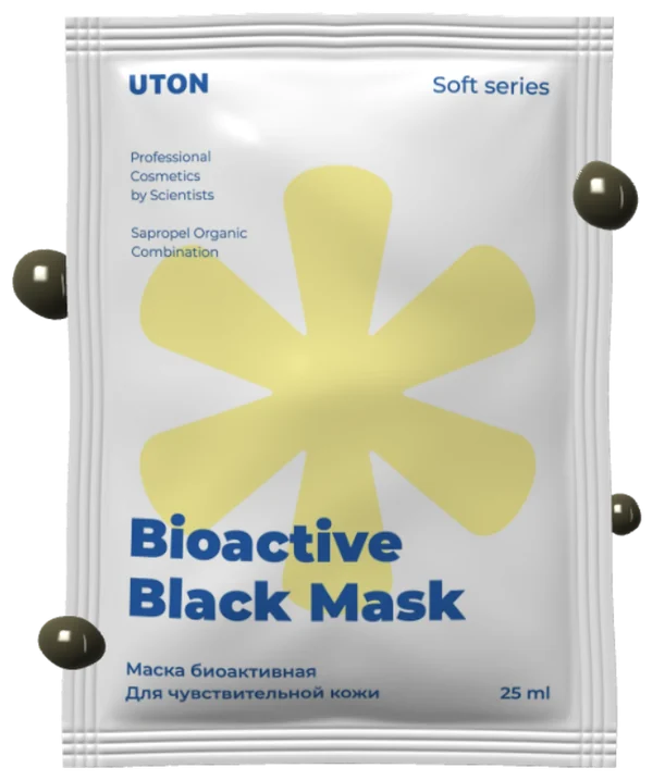 Саше Bioactive Black Mask с каплями сапропеля