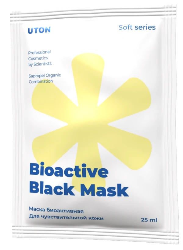 Саше Bioactive Black Mask, лицевая сторона